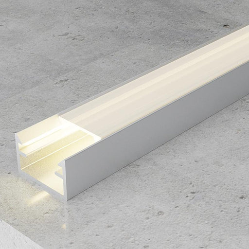 Profil aluminiu Strush, pentru banda LED, 8.8 x 14.4 mm, 2 m - ledia.roProfile de suprafata