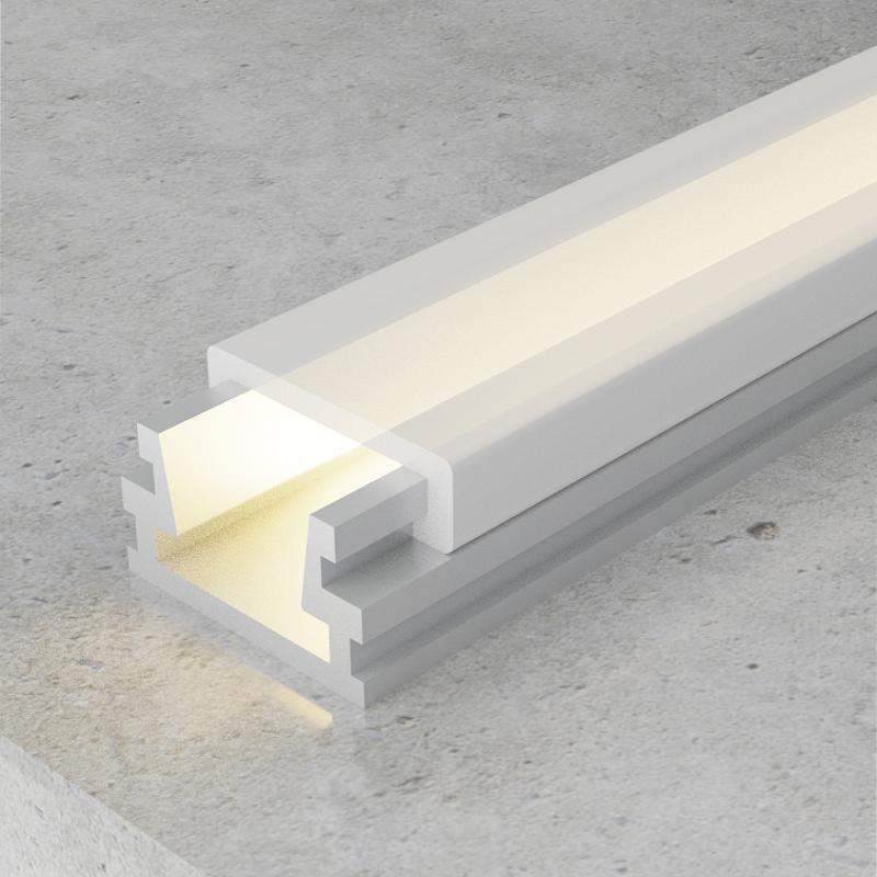 Profil Slim din aluminiu pentru montarea benzii LED