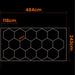 Tavan LED Honey Comb 15 hexagoane plus Ram 696W 484x 243cm 4000K SML