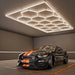 Tavan LED Honey Comb 15 hexagoane plus Ram 696W 484x 243cm 4000K SML