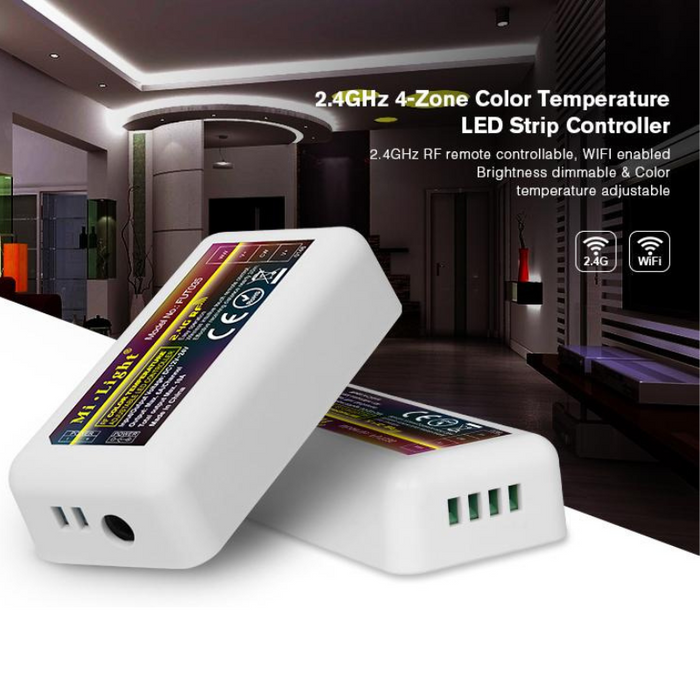 controler Mi-Light, controler MiBoxer, controler banda LED, controller 2.4Ghz, controller cct,  FUT035, ledia.ro