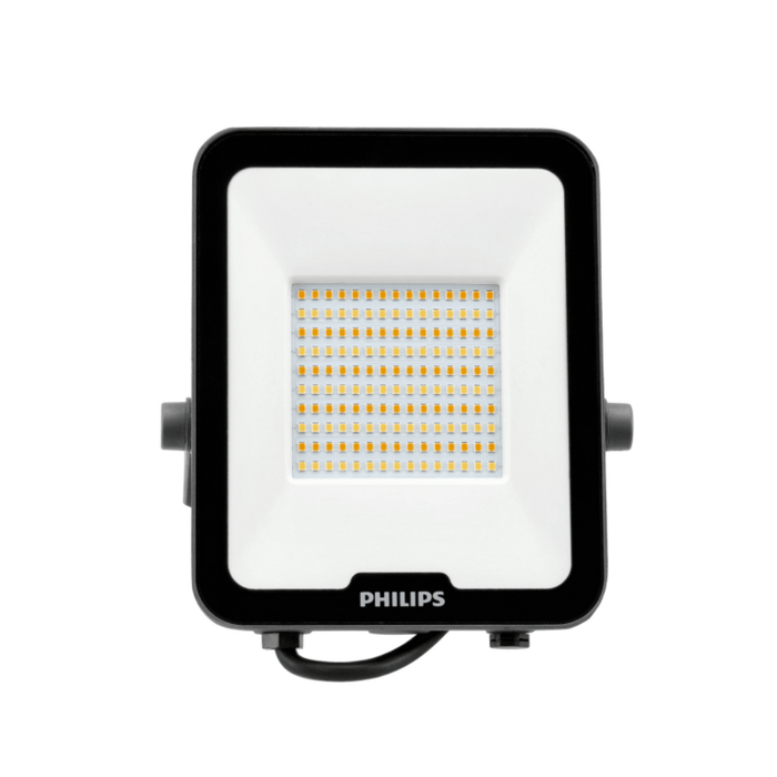 Proiector LED Ledinaire 50W detaliu carcasă și sistem de răcire
