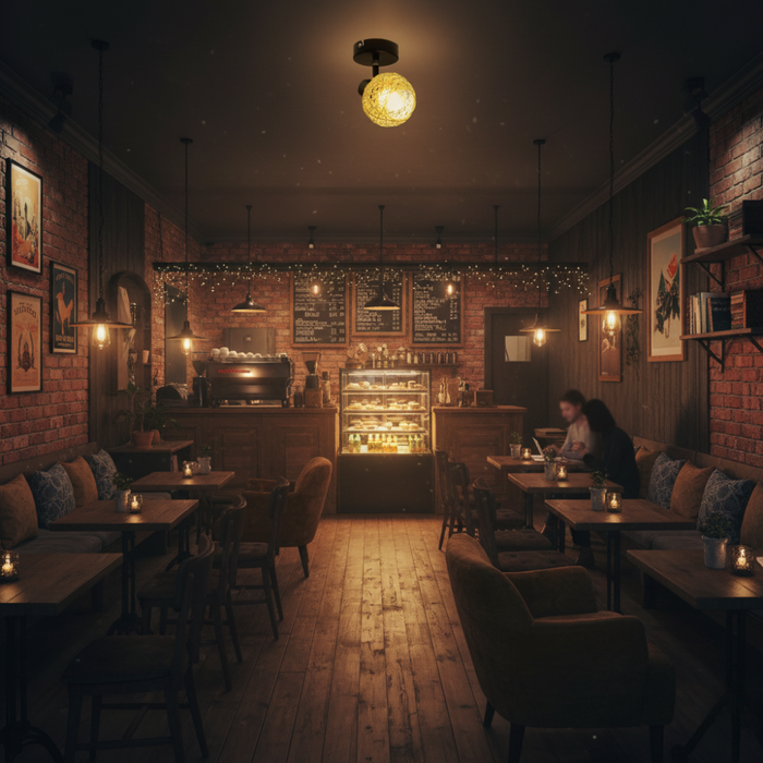 Spot orientabil cu abajur rotund împletit ratan