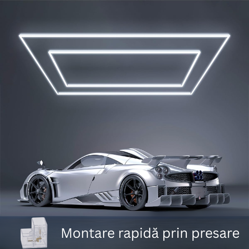 conector lămpi LED hexagonale unghi drept