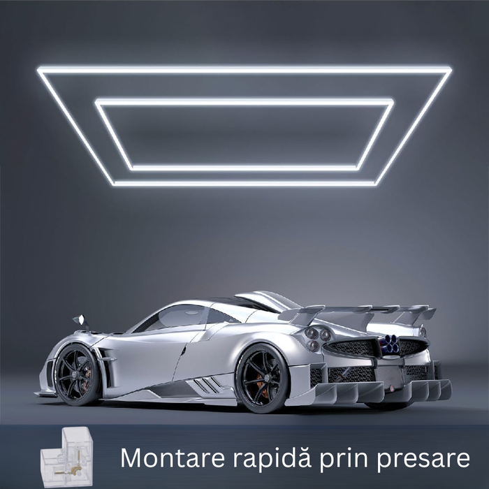 conector lămpi LED hexagonale unghi drept
