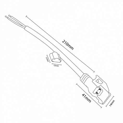 Accesoriu montaj rapid pentru bandă LED Ecofast