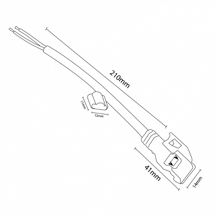 Accesoriu montaj rapid pentru bandă LED Ecofast