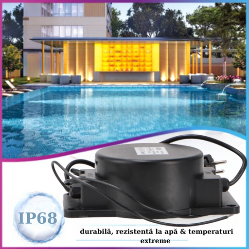 Alimentare 12V AC pentru sisteme LED piscină
