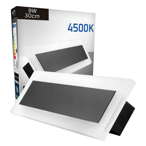 aplica led de fatada, 30cm, 9w lumina neutra, ledia.ro