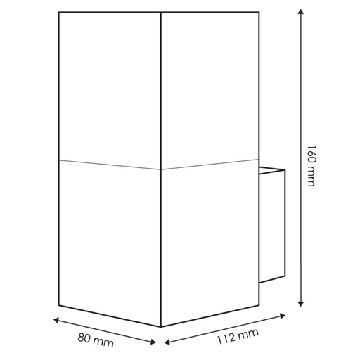 aplice exterior, aplice moderne fatada, aplica rezistenta exterior, aplica led ieftina, aplice LED fatada, aplica design modern, ledia.ro
