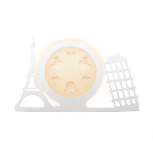 aplica LED albă design oraș Paris
