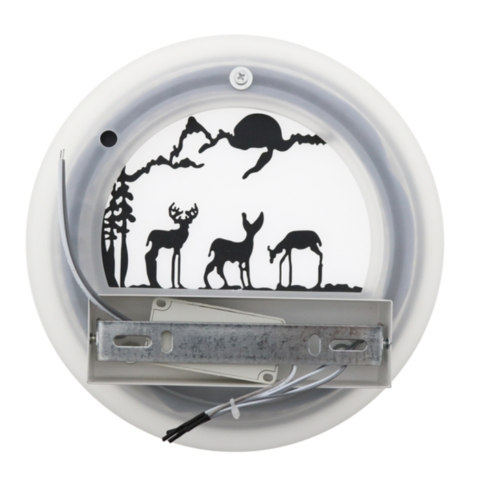 aplica led decorativă cu cerbi, model montan, pentru grădiniță