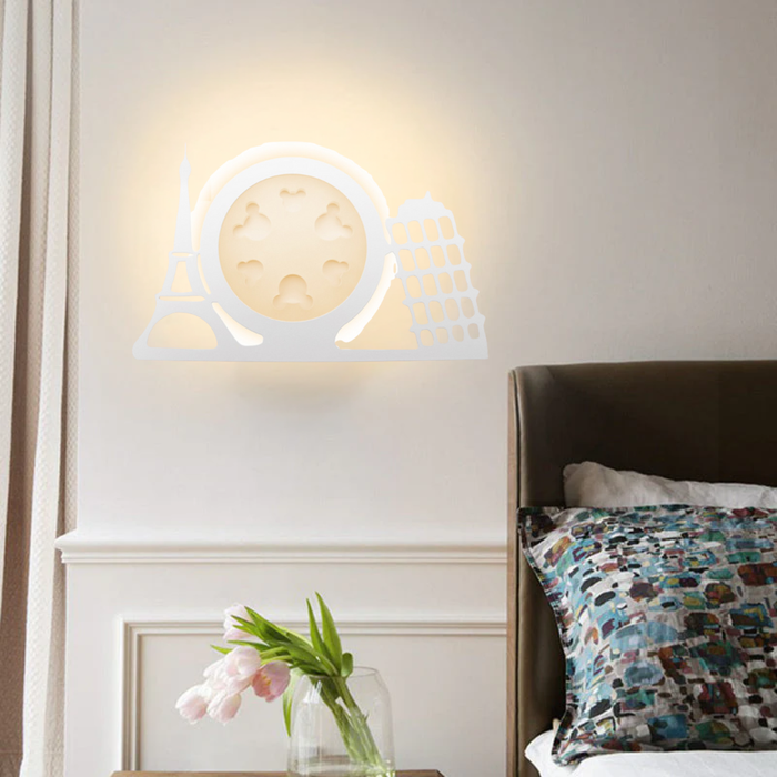 iluminat tematic Paris pentru copii, lumina calda