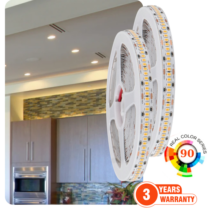 banda led 24v, banda cu leduri 24v, banda led 5m, benzi led 24V, banda led dedeman, banda led SMD2835, banda led 240 led/m, banda led interior, ledia.ro