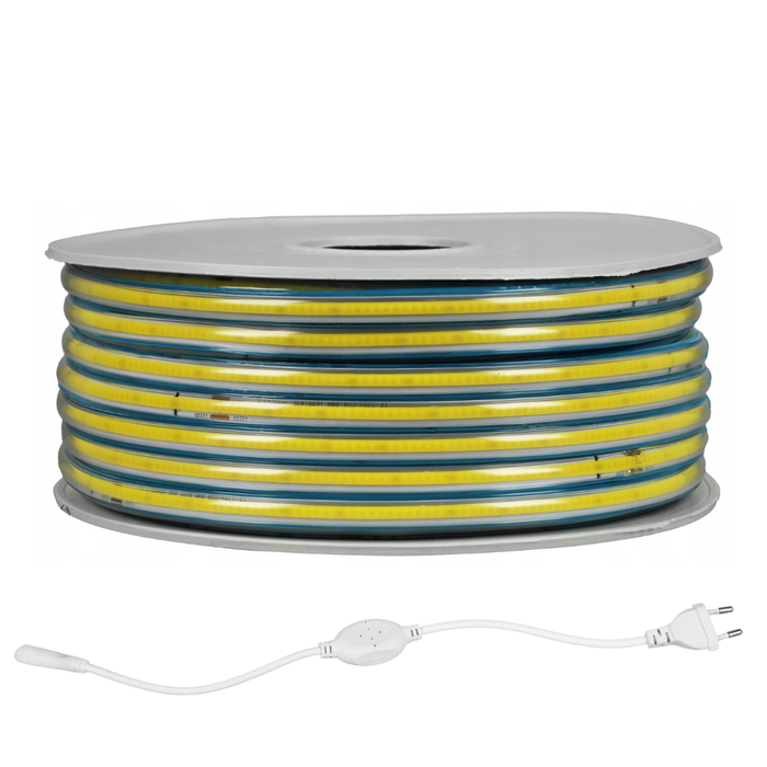 Bandă LED 230V COB 4000K pentru decor modern