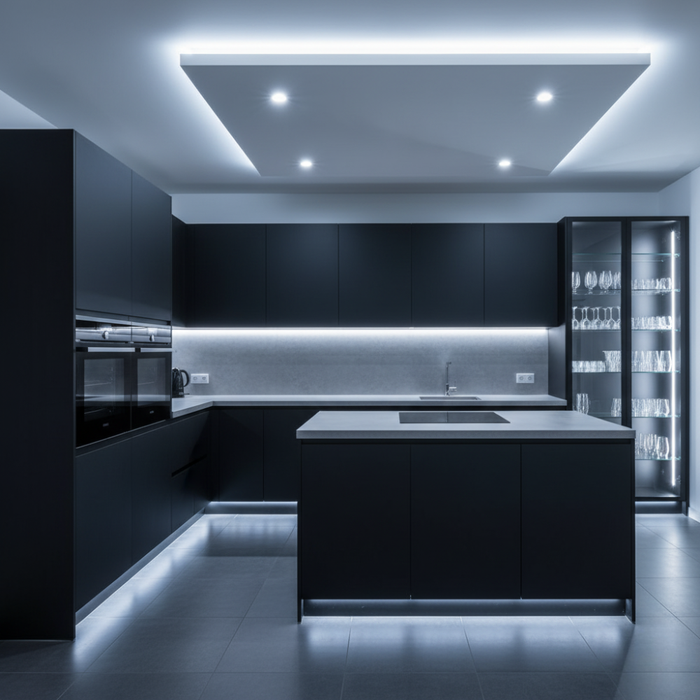 banda LED COB 24V 4000K neutră, pentru bucatarii