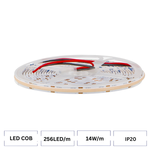 banda led COB 24, benzi COB 24V, banda led dedeman, banda led cob 256led/m, banda cob 14w/m, banda cob lumina rece, banda led cob lumina naturala, banda cob colorata, ledia.ro