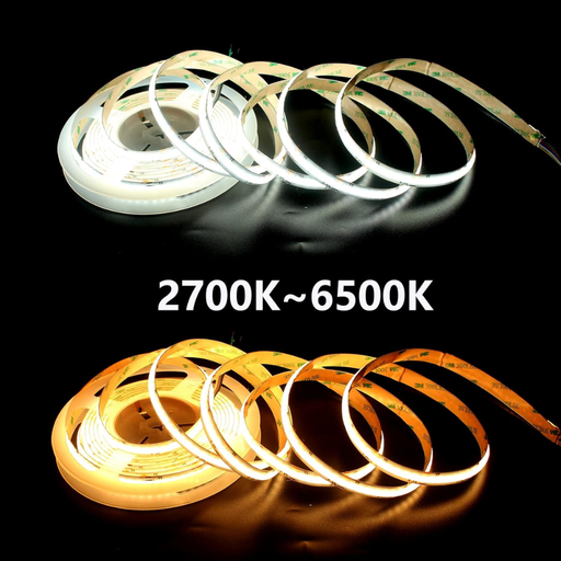 bandă LED COB cu unghi larg de 180 grade