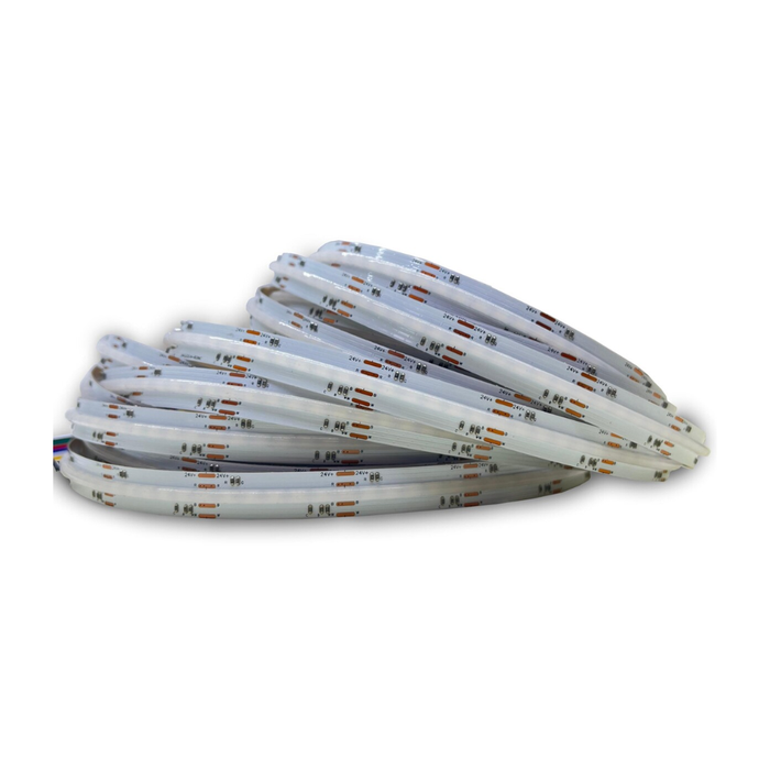 bandă LED COB RGB + CCT 24v ip20 5 metri