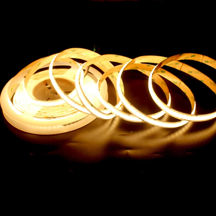 bandă LED COB RGB CCT profesională 24V