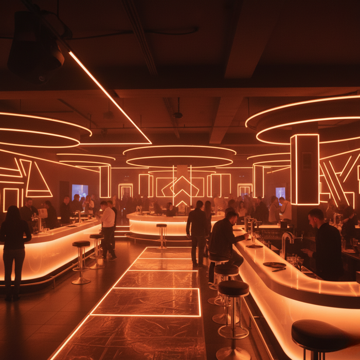 Bandă LED COB cu 260 LED/m lumină caldă