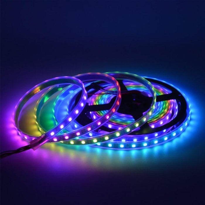 banda digitala rgb la rola 5 metri, 60 led/metru, ip67
