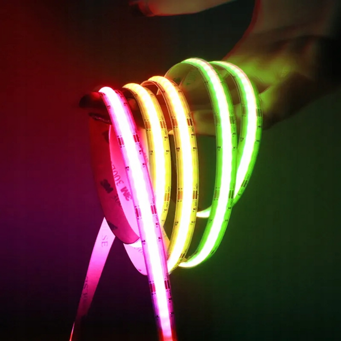 Bandă LED Neon COB RGB 50 metri pentru proiecte de iluminat mari