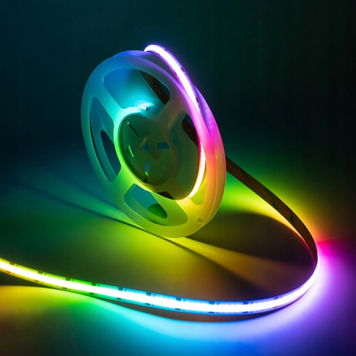 Bandă LED Neon COB RGB flexibilă pentru iluminat decorativ interior