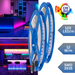 Banda LED RGB cu 120 led/m cu protectie la umiditate IP65