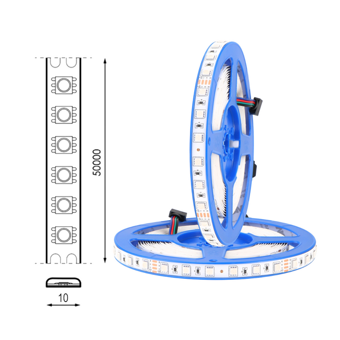 banda led 24v, banda cu leduri 24v, banda led 5m, benzi led 24V, banda led dedeman, banda led SMD5050, banda led RGB, ledia.ro
