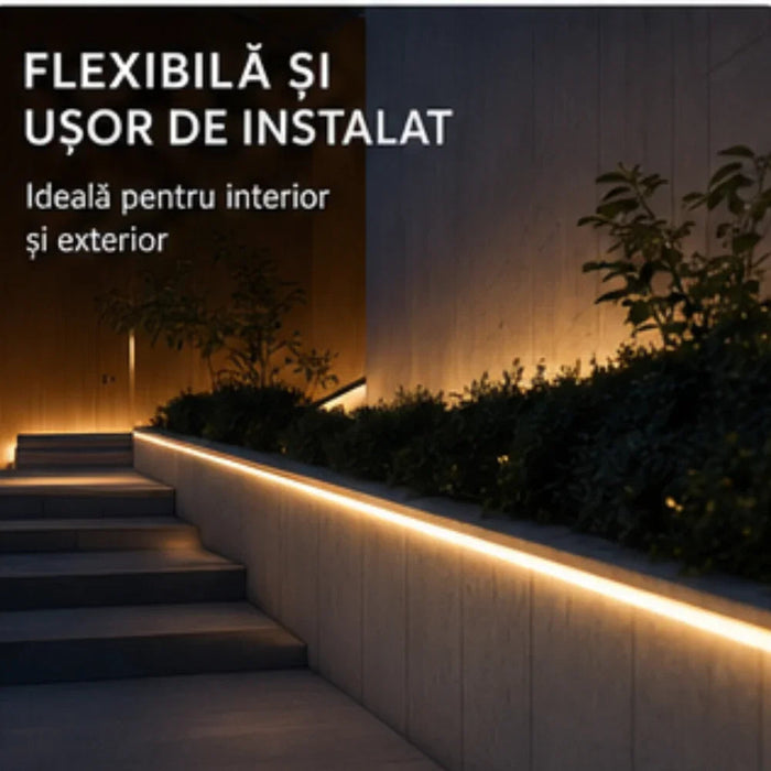 Ambient living iluminat decorativ cu bandă LED COB 230V