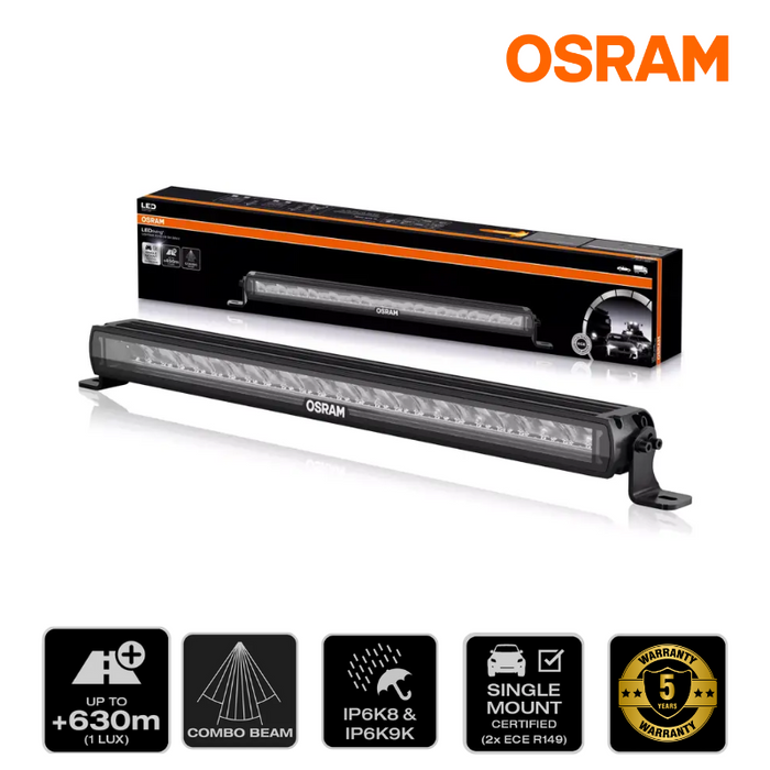 bara LED fx750cb-sm OSRAM, LED bar Osram 94w, LED light bar, lumini LED bar, bare LED pentru mașini, bare luminoase LED, bara led Osram, ledia.ro