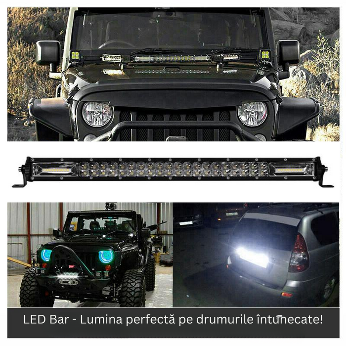 led bar auto combo, bara led auto, bara led auto off road, bara led auto combo beam, bara cu leduri auto, bara leduri auto, bara leduri off road, led bara auto, proiector led bar, proiector led bara auto offroad, ledia.ro