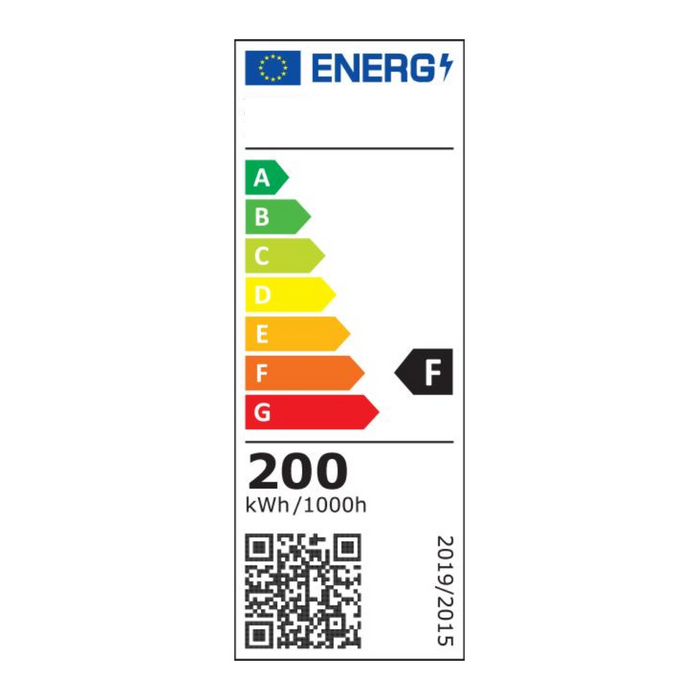 Reflector LED 200W, flux luminos intens 20000lm, IP65 cu clasa energetica F