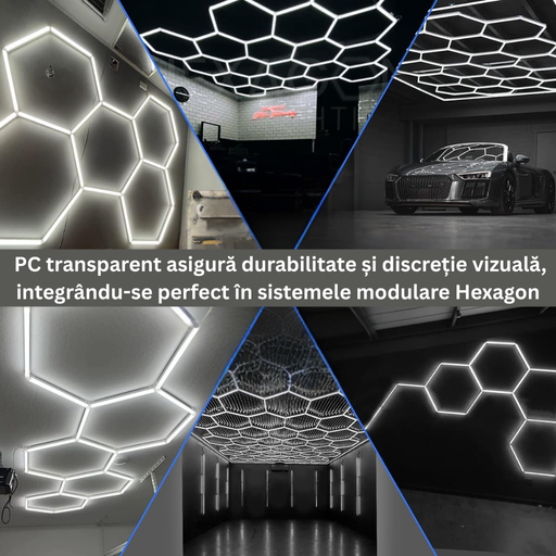 conector lămpi LED hexagonale tip T