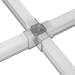 conector pentru structuri iluminat tip fagure