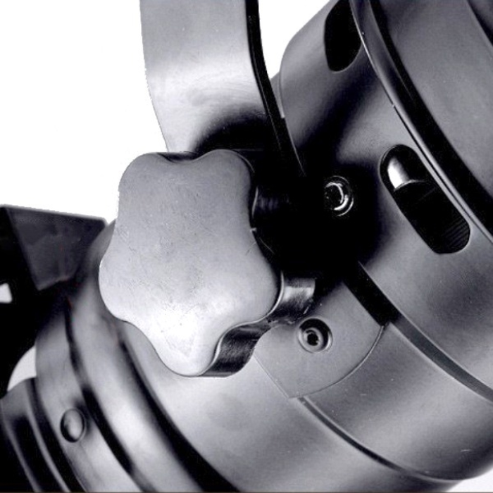 Proiector interior industrial negru