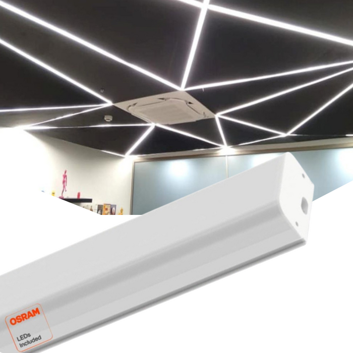 Corp LED iluminat Liniar tavane - ARTISTIC - 40W, chip OSRAM, 120cm