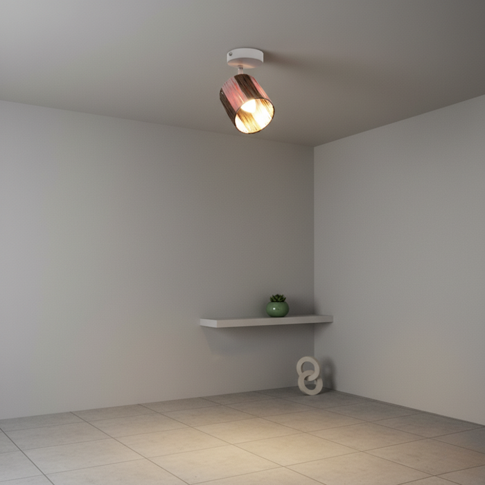 montaj corp iluminat cu montaj pe tavan