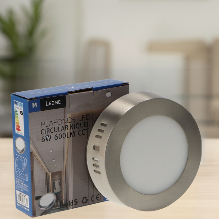 Spot LED 6W cu protecție IP44 montat pe tavan
