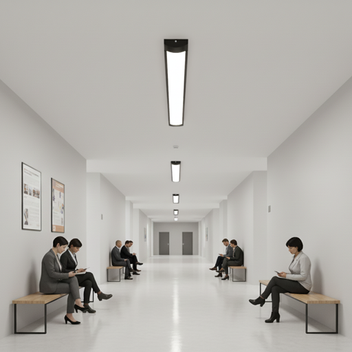 Lampă LED liniară MARS 36W lumină neutră 4500K pentru tavan
