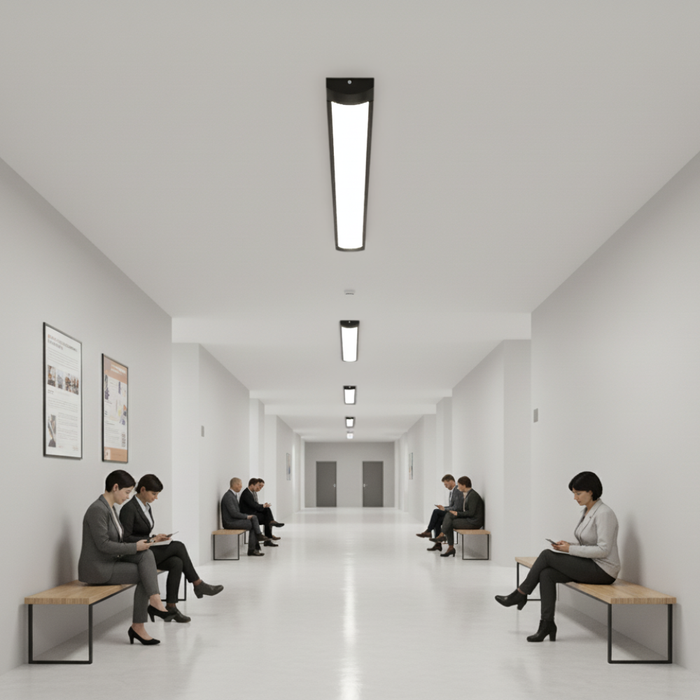 Lampă LED liniară MARS 36W lumină neutră 4500K pentru tavan
