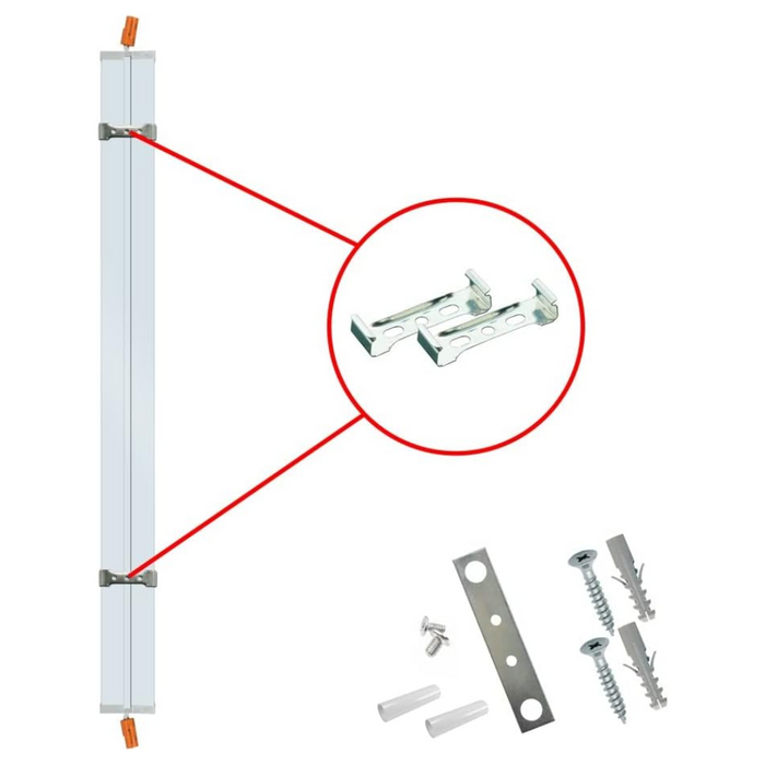 Lampa LED 40W în – lumină rece 6000K, instalare usoara, ledia.ro

