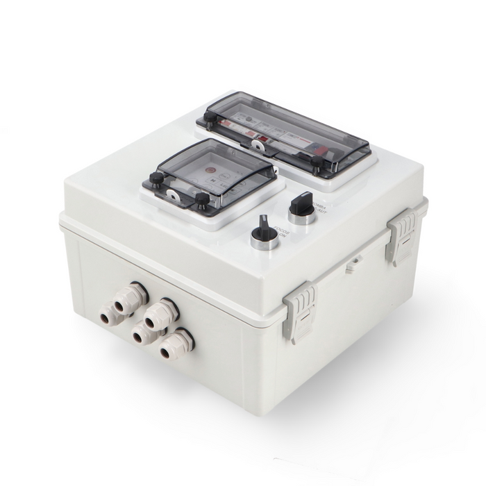 Tablou electric pentru pompă piscină cu ceas programator și diferențial 25A
