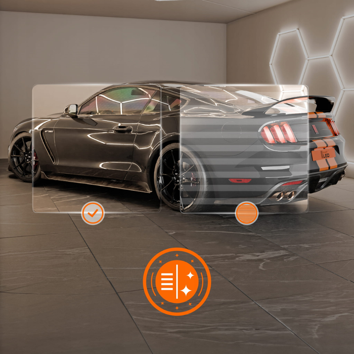 Sistem LED HoneyComb pentru iluminat precis în zone de lucru
