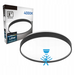 Plafoniera LED 18W rotundă cu senzor RF montată pe tavan alb
