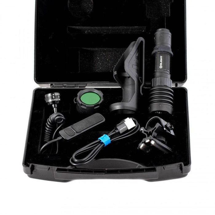 Lanterna Olight X4 cu buton extins și control rapid
