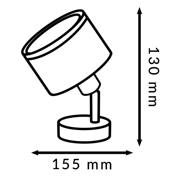 Aplica cu abajur semi-transparent
