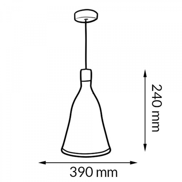 Dimensiuni Pendul Mallorca ratan natural 