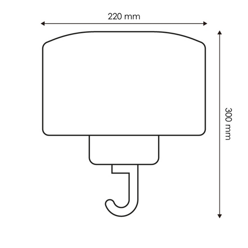 Dispozitiv de ridicare lampi LED – extensie 10 metri, ledia.ro
